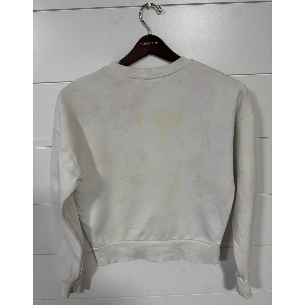 Scotch & Soda Tie Dye Sweatshirt Womens Size Small Maison‎ Scotch Aloha Hula EUC - Picture 5 of 8